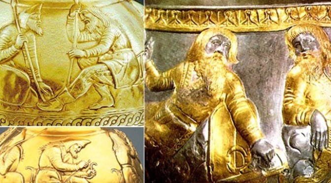 Archaeologists have discovered two 2400 years of pure gold bongs used by Aryan Chiefs – Video